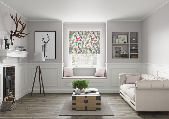 Aviary, Begonia - Roman Blind - Image 5